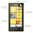 (2-Pack) Clear Film Screen Protector for Nokia Lumia 520