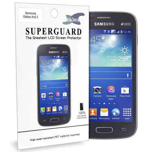 (2-Pack) Clear Film Screen Protector for Samsung Galaxy Ace 3