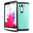 Slim Armour Rugged Tough Shockproof Case for LG G3 - Mint Green
