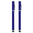 2-in-1 Capacitive Touch Screen Stylus & Ink Pen (2-Pack) - Blue
