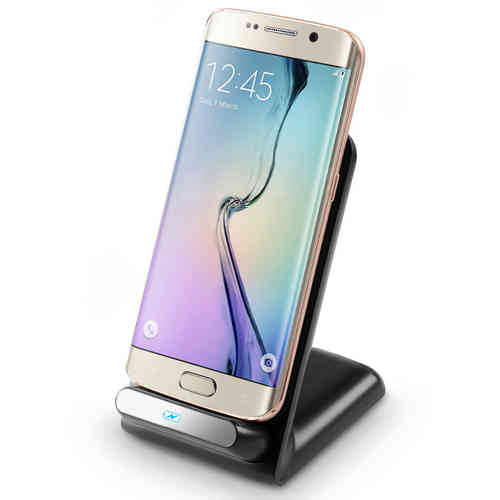 Qi Wireless Charger Dock & Stand (3-Coils) for Samsung Galaxy S6 Edge