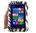 Orzly Folio Stand Leather Case for ASUS VivoTab Note 8 - Zebra