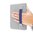 Orzly Folio Stand & Type Case for Samsung Galaxy Note 8.0 - Blue