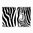 Orzly Folio Stand & Type Case for Samsung Galaxy Note 8.0 - Zebra