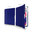 Orzly SlimRim Smart Case for Samsung Galaxy Note Pro 12.2 - Blue