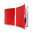 Orzly SlimRim Smart Case for Samsung Galaxy Note Pro 12.2 - Red