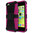 Dual Layer Rugged Tough Shockproof Case & Stand for Apple iPhone 5c - Pink