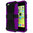 Dual Layer Rugged Tough Shockproof Case for Apple iPhone 5c - Purple