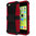 Dual Layer Rugged Tough Shockproof Case for Apple iPhone 5c - Red