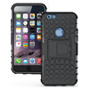 Dual Layer Tough Rugged Shockproof Case for Apple iPhone 6 Plus / 6s Plus (Black)