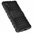 Dual Layer Rugged Tough Shockproof Case for Google Nexus 5 - Black