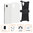 Dual Layer Rugged Tough Shockproof Case for Google Nexus 5 - White