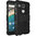 Dual Layer Rugged Tough Shockproof Case for Google Nexus 5X - Black