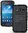 Dual Layer Rugged Tough Case for Samsung Galaxy Ace 4 - Black
