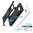 Rugged Tough Shockproof Armour Case for Samsung Galaxy Note 5 - Black