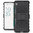Dual Layer Rugged Tough Shockproof Case for Sony Xperia XA - Black