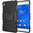 Dual Layer Rugged Tough Shockproof Case & Stand for Sony Xperia Z3 - Black