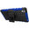 Dual Layer Rugged Tough Shockproof Case for Sony Xperia Z3 - Blue