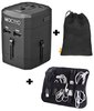 Go to product Ultimate Travel Bundle - Adapter & Cable Organiser & Carry Bag
