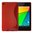 S-line Flexi Slim Gel Case for Google Nexus 7 (2nd Gen) (2013) - Red