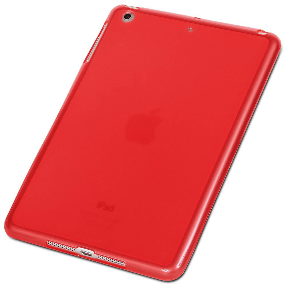 Flexi Gel Case for Apple iPad Mini (1st / 2nd / 3rd Gen) - Red (Two-Tone)