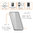 Flexi Gel Case for Apple iPad Mini 3 / 2 / 1 - Frosted White (Two-Tone)