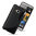 S-Line Flexi Gel Case for HTC One M7 - Black (Two-Tone)