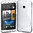 S-Line Flexi Gel Case for HTC One M7 - Clear Frost (Two-Tone)