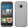 Flexi Gel Smoke Case for HTC One M9 - White (Two-Tone)