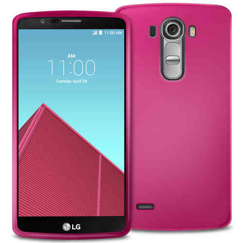 Flexi Gel Case for LG G4 - Smoke Pink (Two-Tone)