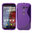 S-Line Flexi Case for Motorola Moto X (1st Gen) - Purple (Two-Tone)