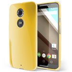 Flexi Slim Gel Case for Motorola Moto X (2nd Gen) - Yellow (Gloss)
