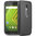 Flexi Gel Case for Motorola Moto X Play - Smoke Black (Two-Tone)