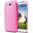 Flexi Gel Case for Samsung Galaxy S4 - Smoke Pink (Two-Tone)