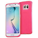 Flexi Gel Case for Samsung Galaxy S6 Edge - Smoke Pink (Two-Tone)