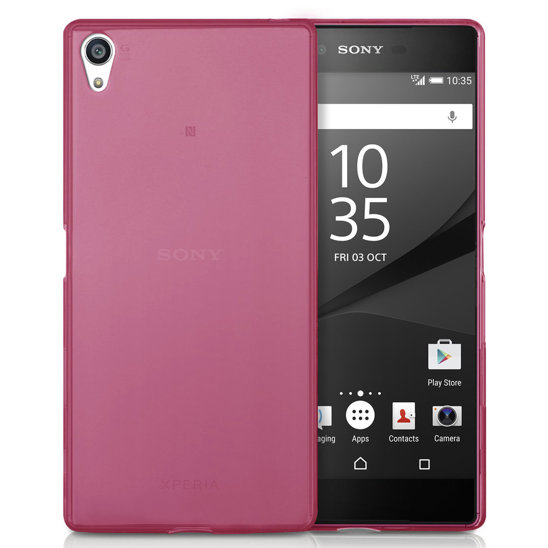Flexi Gel Case For Sony Xperia Z5 Premium Smoke Pink