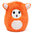 Ubooly Interactive Learning Plush Toy for Phones & iPod Touch - Orange
