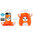 Ubooly Interactive Learning Plush Toy for Phones & iPod Touch - Green