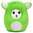 Ubooly Interactive Learning Plush Toy for Phones & iPod Touch - Green