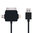 USB to Lightning / 30-pin / Micro USB Cable for Phone & Tablet - Black