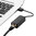 USB 3.0 to RJ45 1000Mbit Gigabit Ethernet Adapter Cable - Black