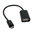 Short Micro-USB OTG Adapter Cable for Sony Xperia Z2 Tablet