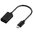 Short Micro-USB to USB 2.0 (Female) OTG Adapter Cable for Phone / Tablet (16cm)