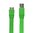 Flat Micro-USB 3.0 to USB Charging Cable (1m) - Green