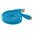 Flat Micro-USB 3.0 to USB Charging Cable (1m) - Light Blue