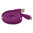 Flat Micro-USB 3.0 to USB Charging Cable (1m) - Purple