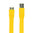 Flat Micro-USB 3.0 to USB Charging Cable (1m) - Yellow