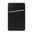 Usams Leather Card Holder Adhesive Pouch for Mobile Phones - Black