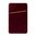 Usams Leather Card Holder Adhesive Pouch for Mobile Phones - Brown