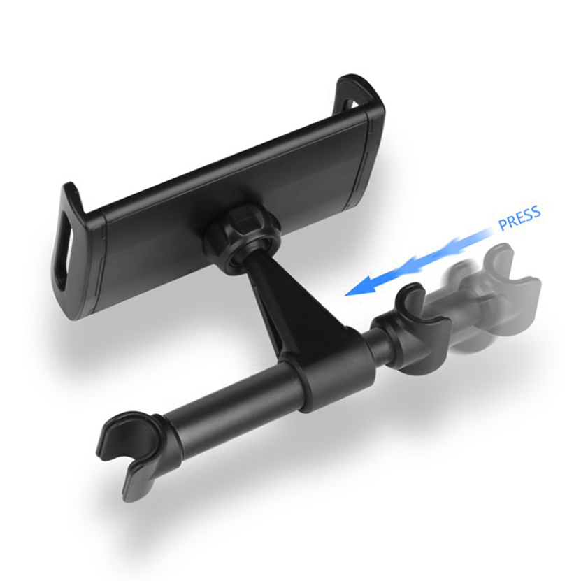 Car Headrest Mount Tablet Holder for iPad / Galaxy Tab / Surface